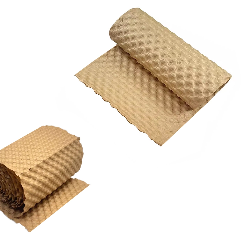kraft paper bubble cushioning