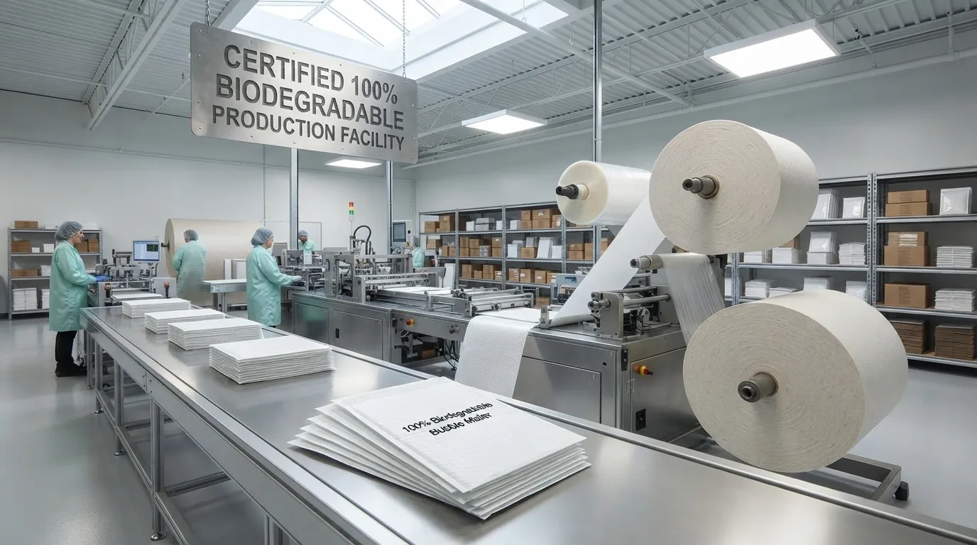 biodegradable bubble mailer factory