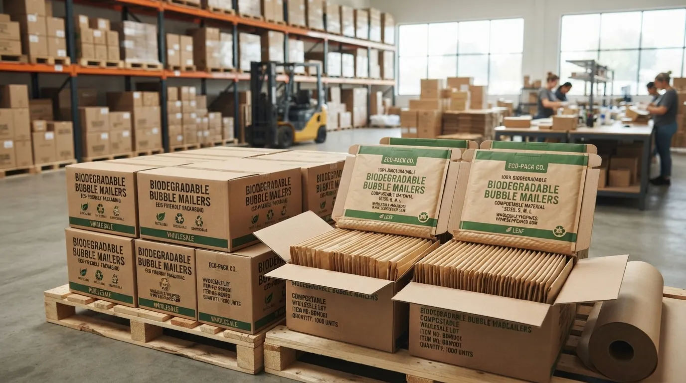 biodegradable courier bubble mailers wholesale