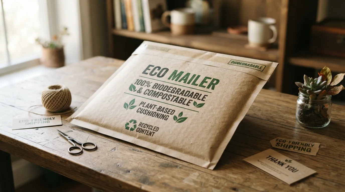 biodegradable padded envelope