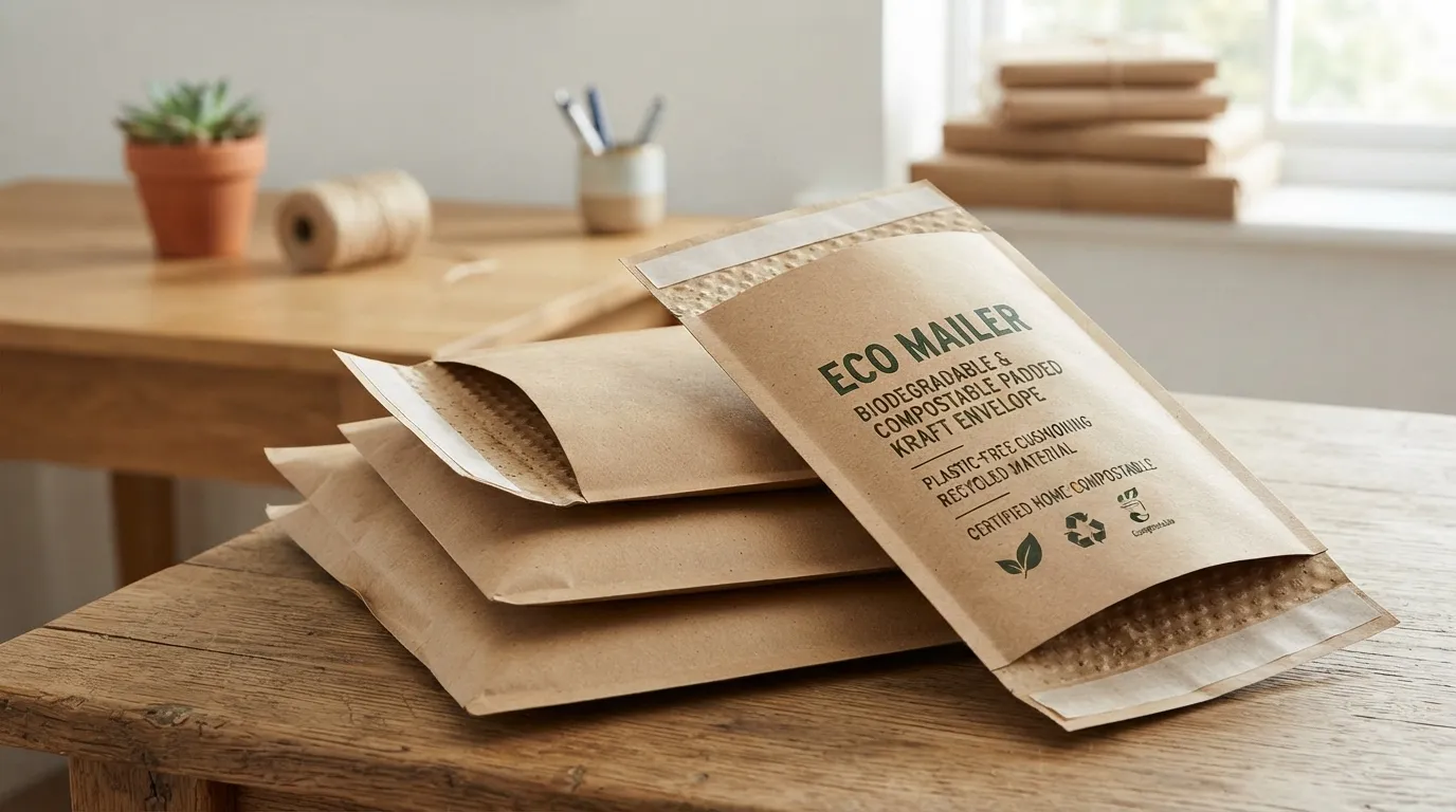 biodegradable padded kraft envelopes