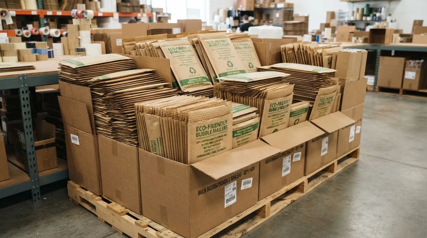 bulk biodegradable bubble mailers