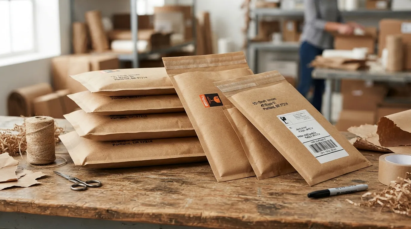 bulk kraft padded mailers