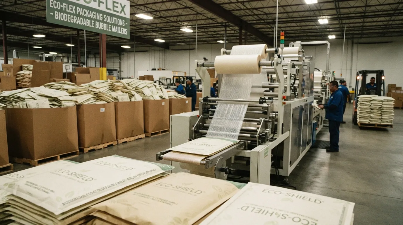 custom biodegradable bubble mailers wholesale