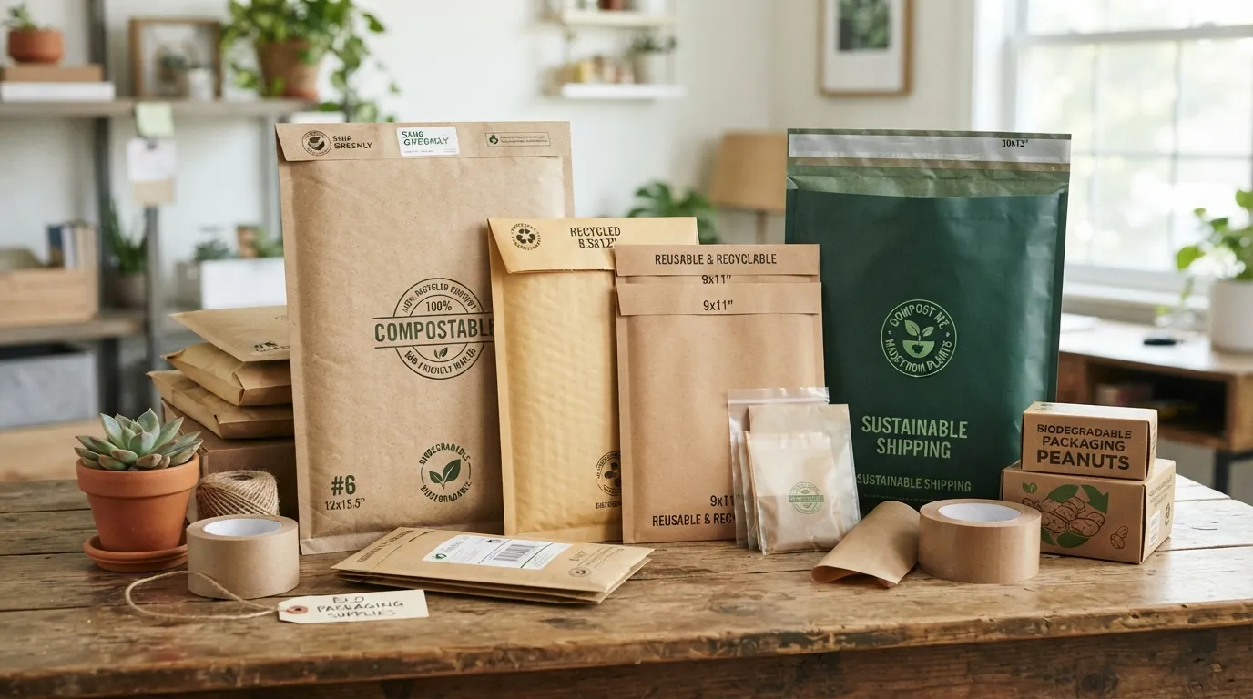 eco friendly shipping mailers