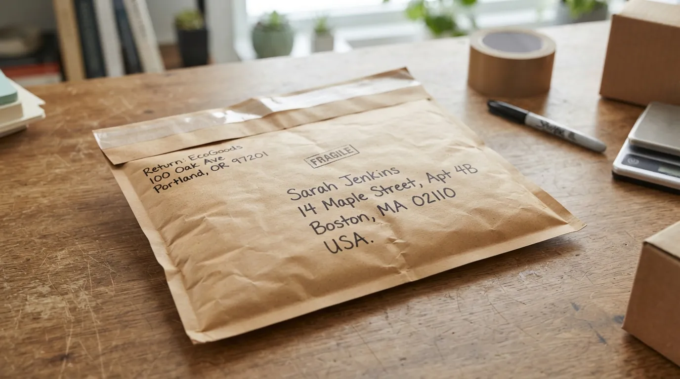 kraft bubble mailer
