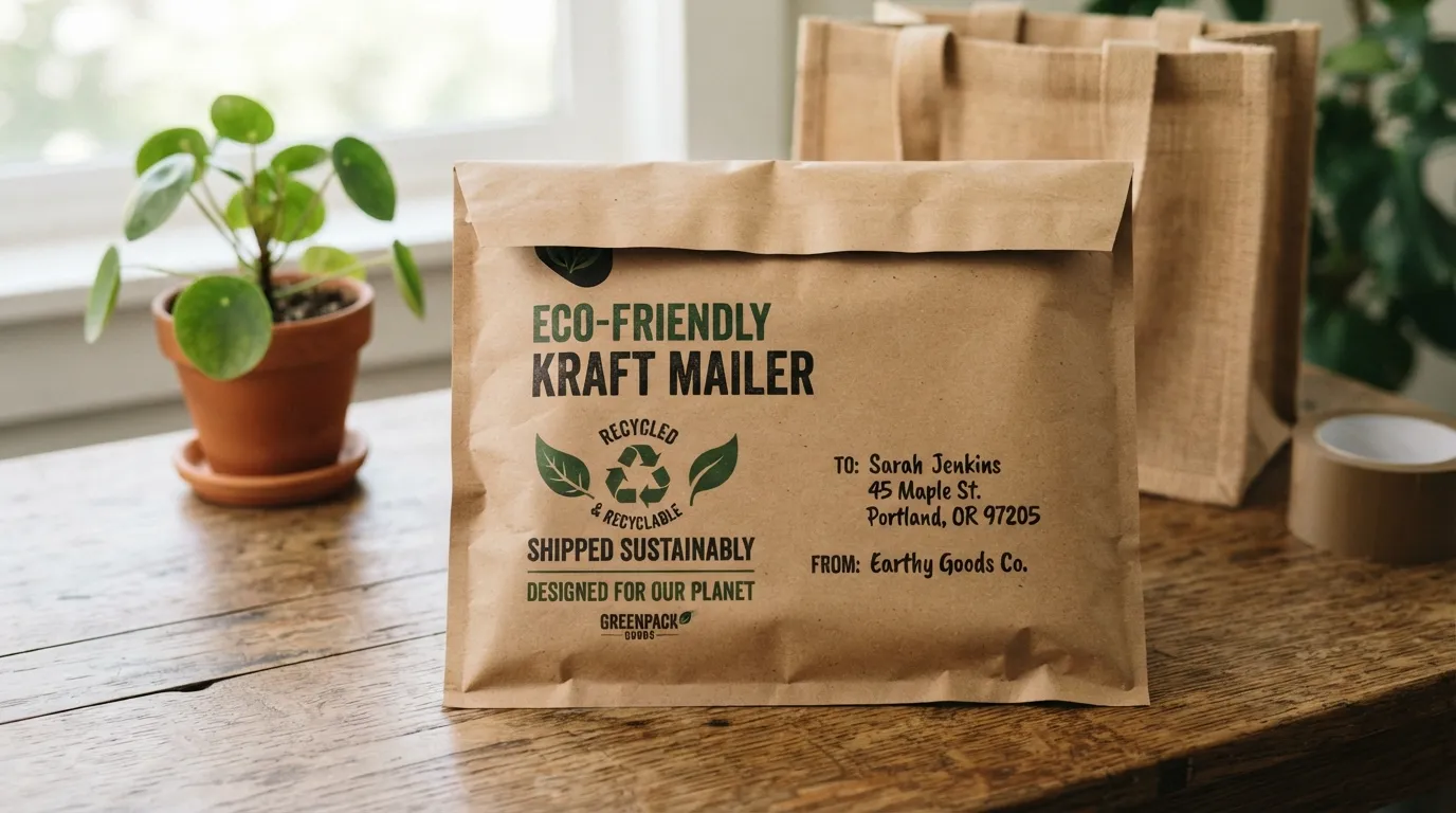 sustainable kraft mailer